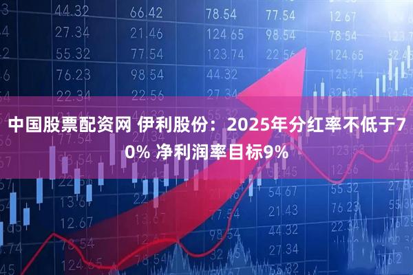 中国股票配资网 伊利股份：2025年分红率不低于70% 净利润率目标9%